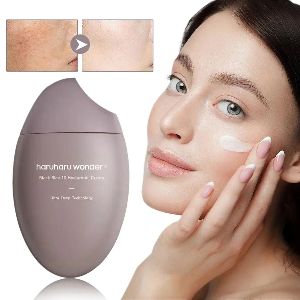 Haruharu Wonder Black Rice Hyaluronic Acid Face Cream Facial Cleansing Oil Moisturizing Nourishing Face Cream Korean Skin Care