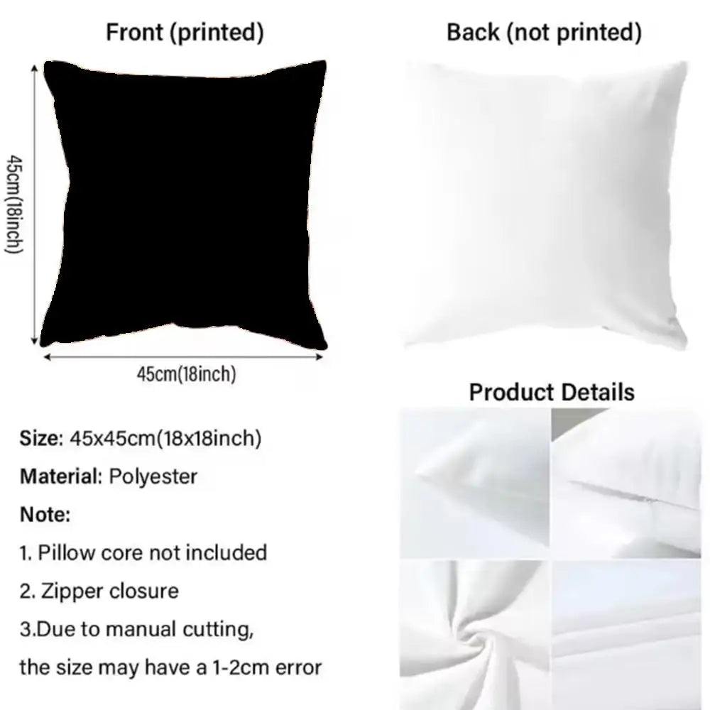 Brand Z-ZaraS Cushion Cover Comfortable Reversible Pillow Cover Ideal for Car Sofa Bedroom & Beyond