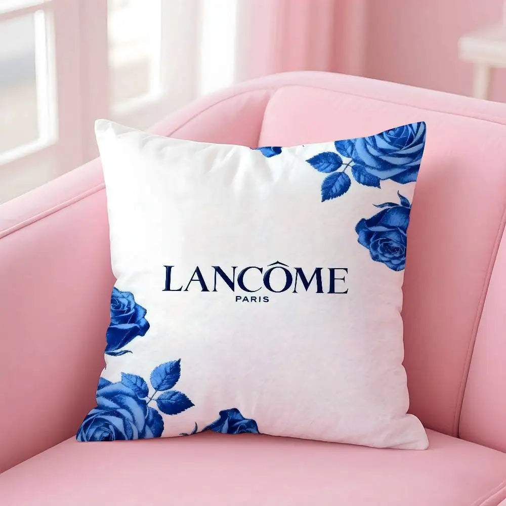 Lancome Cosmetic Pillow Case Pattern Printed Pillowcase For Living Room Sofa Cushion Cover & Bedroom Decor