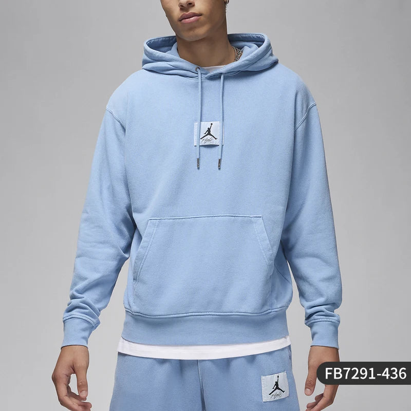 Nike genuine JORDAN Men's Minimalist Knit Hooded Sweatshirt FB7291-436
