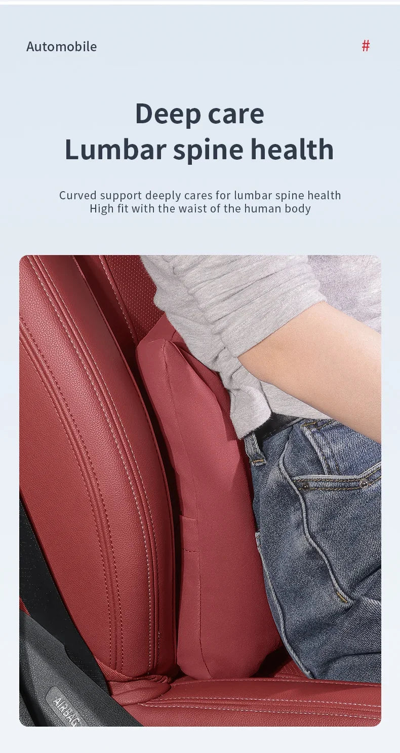 Car Suede Ventilate Headrest Seat Waist Cushion Pillow Jeep Wrangler Grand Cherokee Renegade Compass Gladiator Patriot Commander