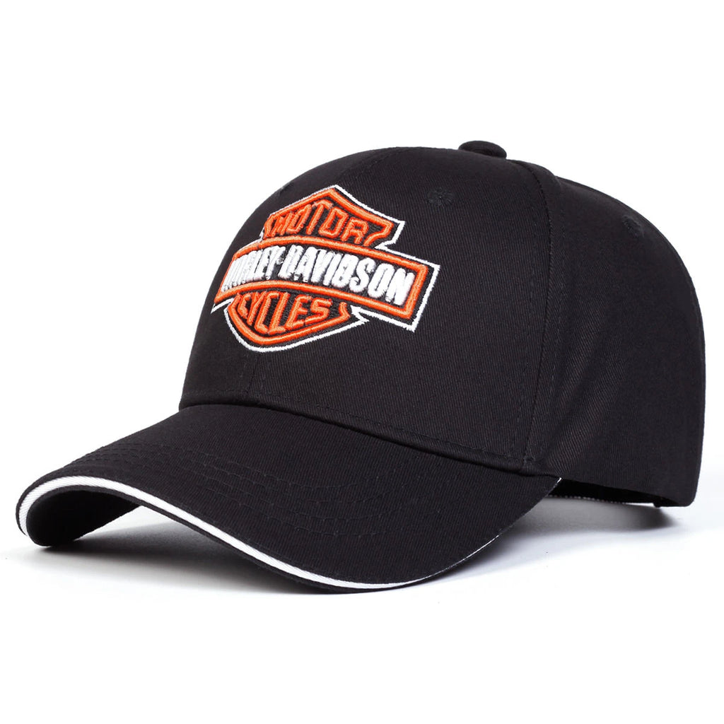 Fashion Motorcycle Baseball Hat Embroidered Outdoor Sport Hat Men Women Sunshade Hat For Harley Davidson Racing Team Accessories