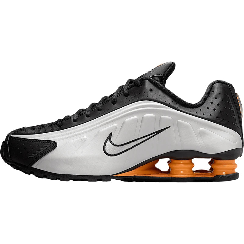 Nike Official Authentic SHOX R4 Men's Cushioning Wear-Resistant Low-Top Sport Running Shoes HQ1988-003
