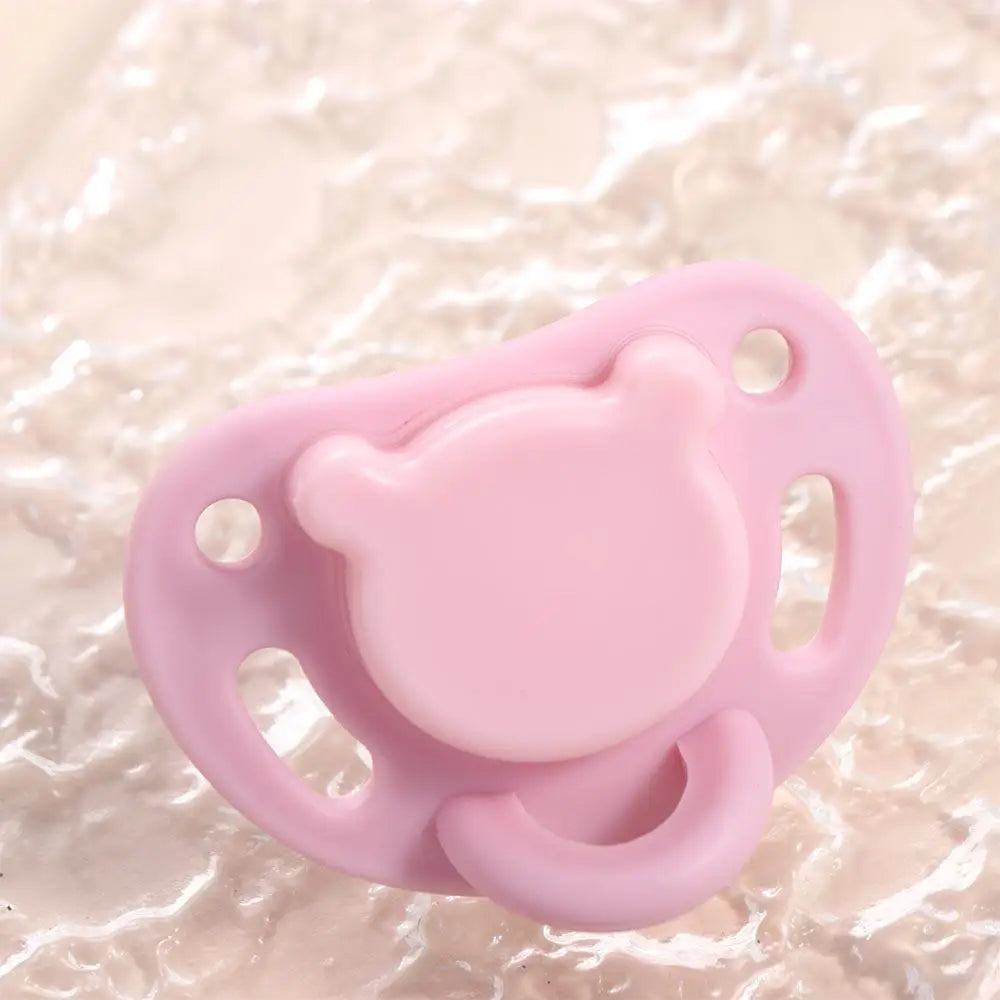 Comfort Newborn Bite Supplies Baby Gift Round Head Soother Nipples With Storage Box Cartoon Baby Pacifier Infant Sleep Nipple