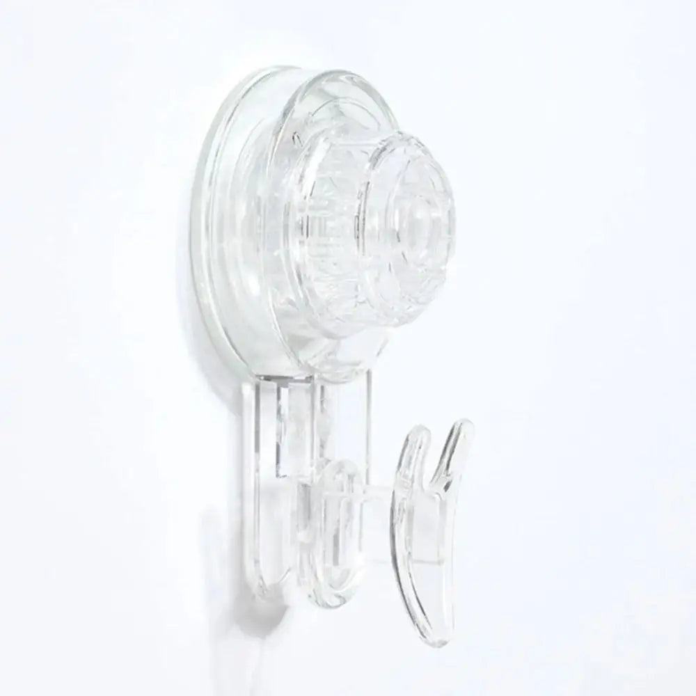 Fashion Powerful Suction Cup Hooks Vacuum Reusable Shower Hooks Heavy Duty Clothes Hook Traceless Clothes Hook