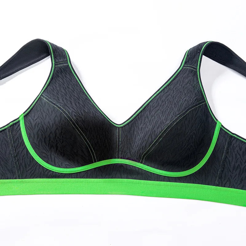 Elegant plus Size Women's Push-Up Sports Bra Underwire Supportive Comfortable Fit Feminine Touch for Special Occasions