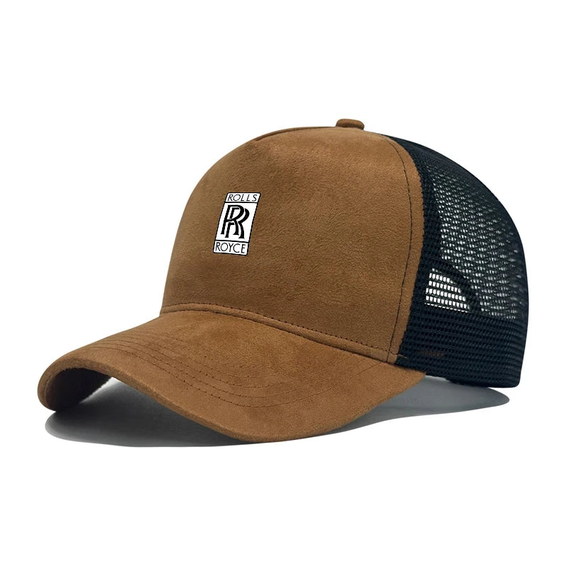 Adjustable Car Outdoor Sports Casual Sunscreen Hat Breathable Baseball Cap For Rolls-Royce Cullinan Phantom Ghost Wraith Dawn
