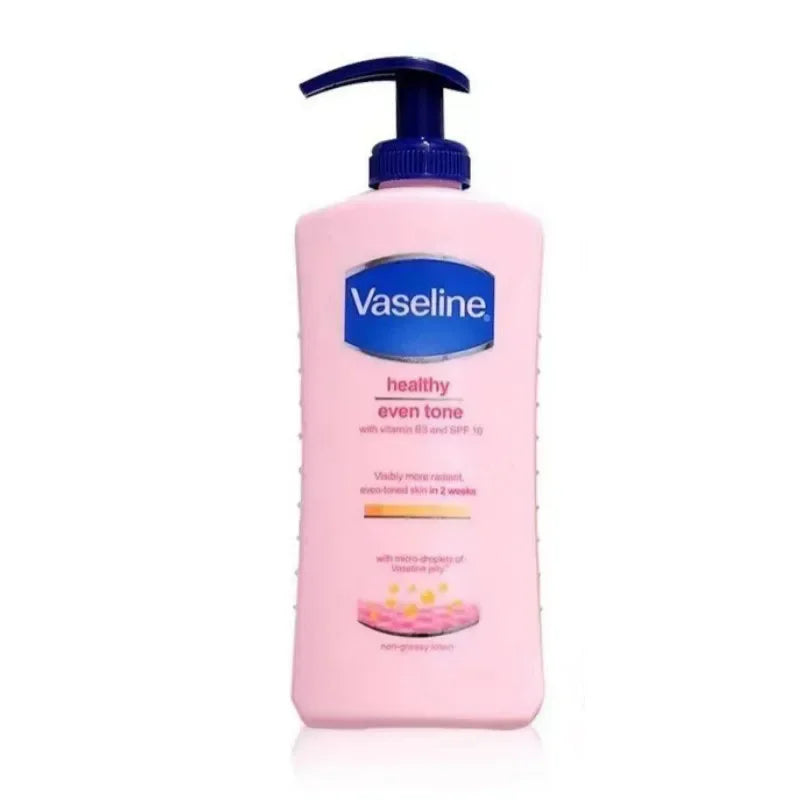 400ML Vaseline Healthy Even Tone with Vitamin B3 and SPF 10 Body Lotion Skin Brightening Cream Contains Visibly More Radiant