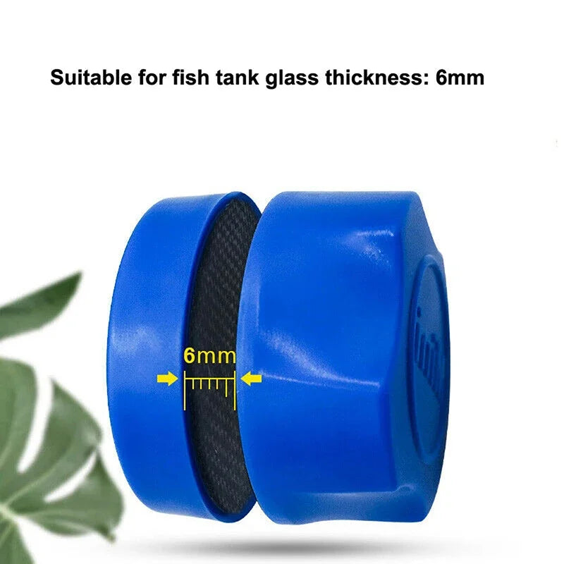 Aquarium Magnetic Cleaning Brush Fish Tank Floating Scraper Tool Removal Moss Algae Scrubber Double-Sided Glass Window Cleaner