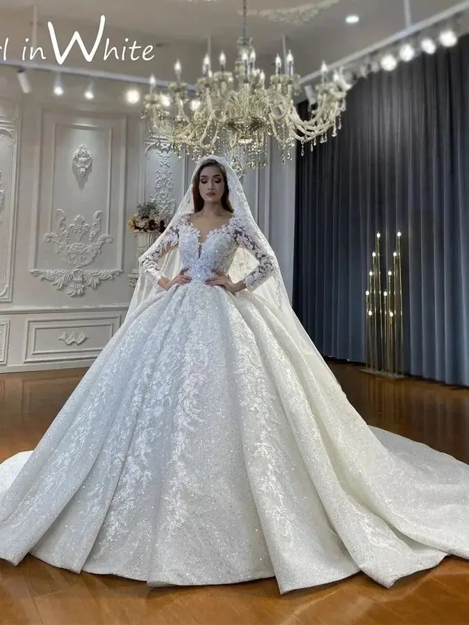 customized bridal ball gown