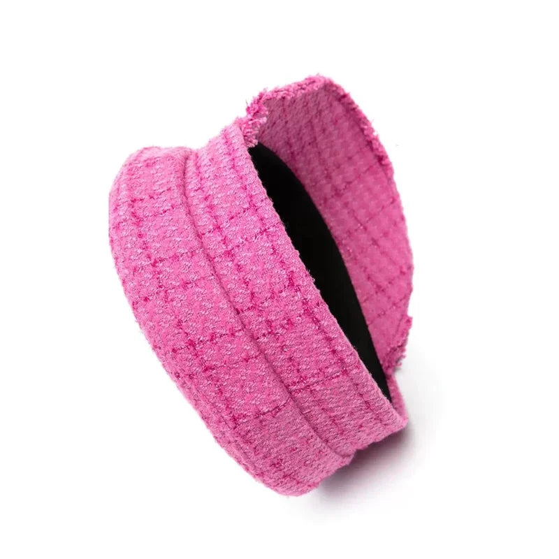 Multifunction Tweed Baker Boy Cap