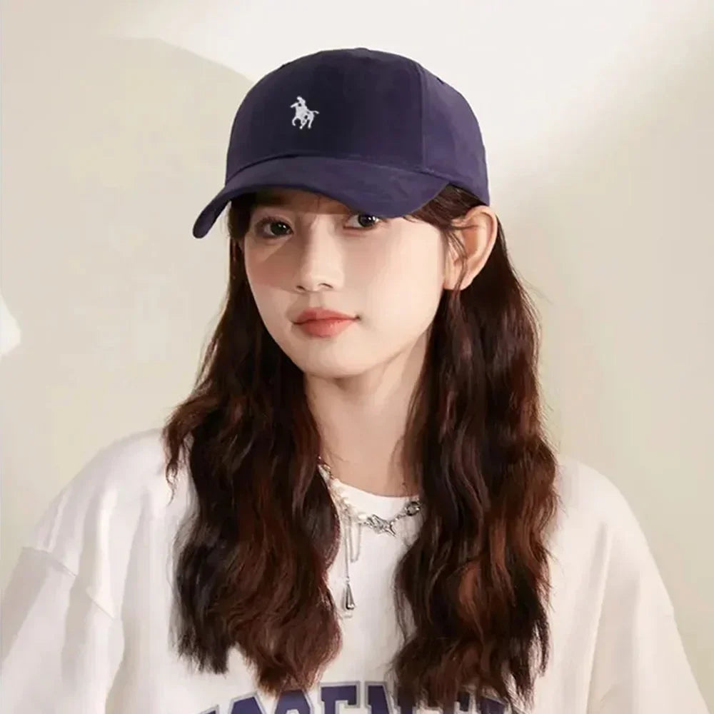 2026 Gifts Unisex Polo Cap - Soft Cotton Embroidered Baseball Dad Hat,Polo Style Breathable Casual Sun Hat for Men & Women