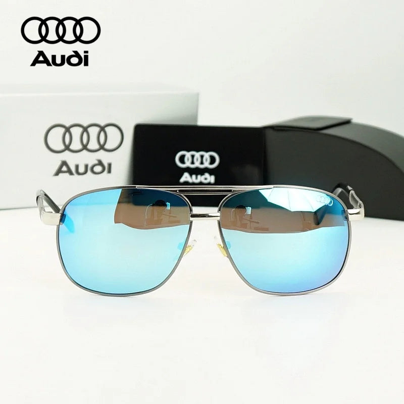 AUDI Luxury Sunglasses High End for Men Women Polarized UV400 Driving Glasses Classic Style Premium Quality Fashion Design 54