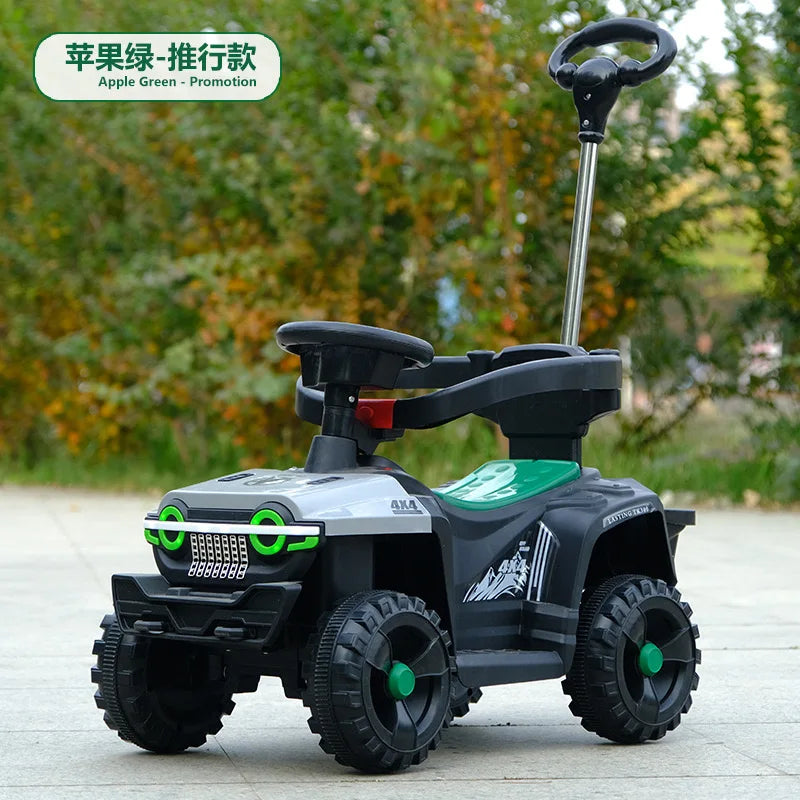 Remote Control 1-6-Year-Old Children's Electric Four-Wheel Motorcycle Off-Road Vehicle Can Accommodate Passengers