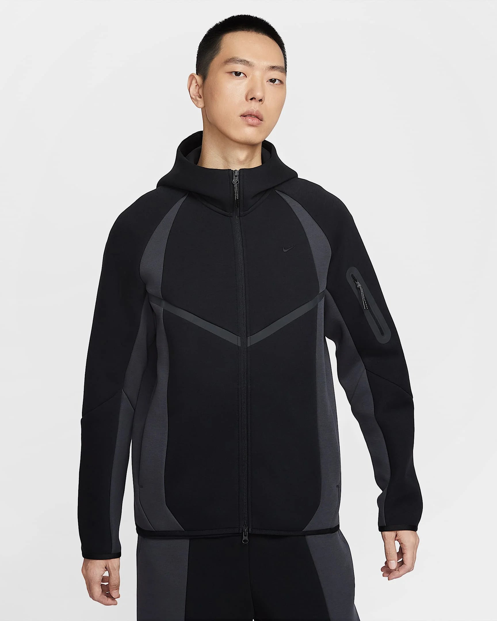 Nike Tech Windrunner Men's Full-Length Zip-Up Knit Jacket IF1326-034