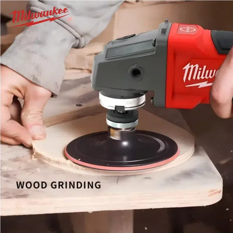 Milwaukee Angle Grinder 125MM Polishing Cutting Machine Grinder Paddle Switch No-Lock High Power Electric Cordless Power Tools