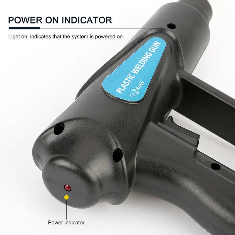 70W Plastic Welding Machine Plastic Welder Gun Car Bumper Repair Kit with 200/600/1000 Pcs Hot Staples Car Tools Kit