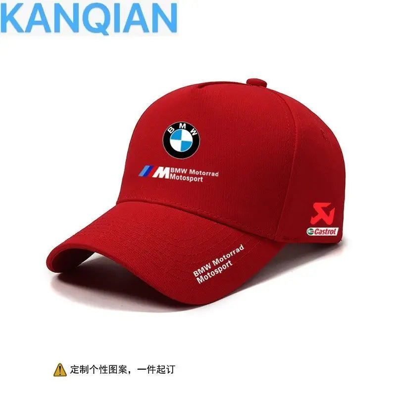 New BMW GS Waterbird Vacuum printing Packaging Heavy Locomotive Motorcycle  Spring and Summer Sunshade Baseball Cap Men's Trend
