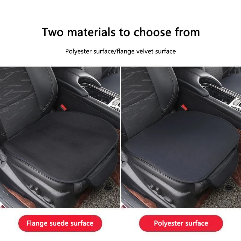Car Front Back Seat Cushion Protect Pad Auto Non-Slip Cover For Ferrari F430 Stradale 458 488 599 612 F12 F1 Styling Accessories