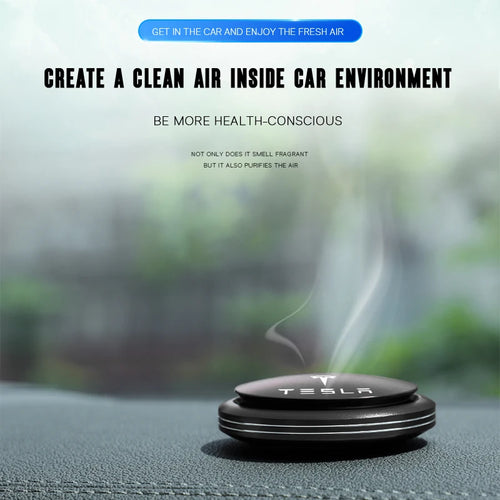 Car Perfume Air Freshener Fragrance Diffuser Interior Accessories For Tesla Model 3 Y S X Cybertruck Juguete Roadster Coil