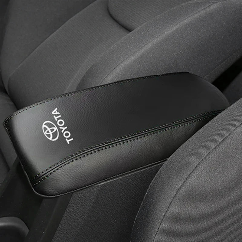 Toyota Armrest Box Protective Cover Armrest Booster Pad For Toyota Corolla Yaris Aygo GT86 Prius RAV CHR Camry Auris Avensis