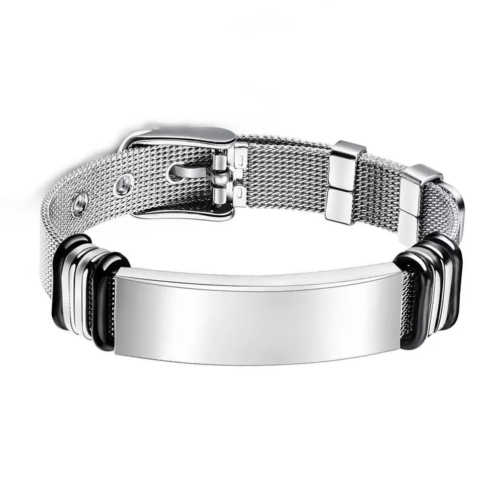 Adjustable Stainless Steel Ferrari Emblem Bracelet Women Men Gift  For Ferrari 488 Roma F8 SF90 812 360 FF F430 LaFerrari Amalfi