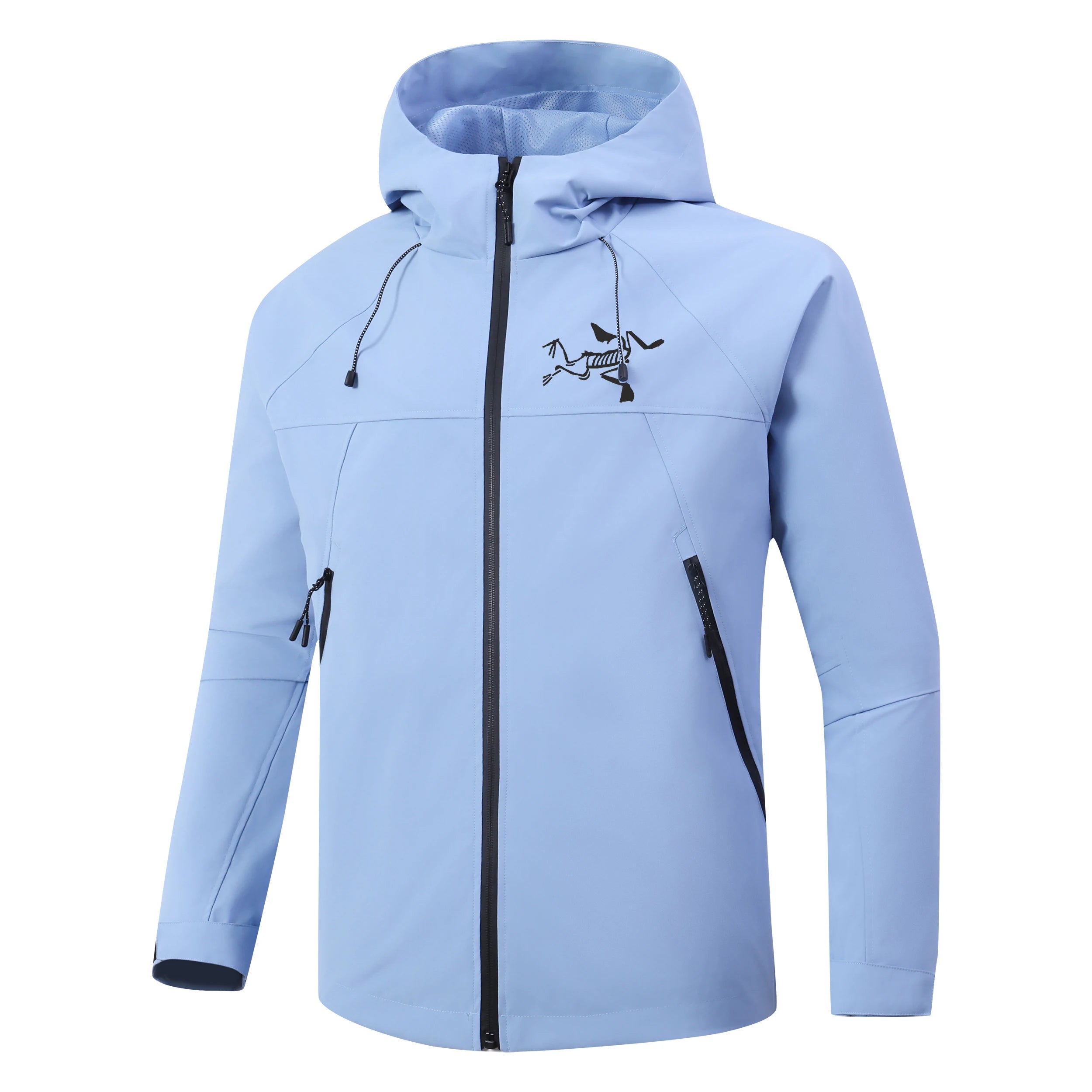 Unisex Waterproof Windproof Hooded ARC Jacket with Breathable Inner Net - Multiple Colors for Outdoor Fishing Hiking Jacket