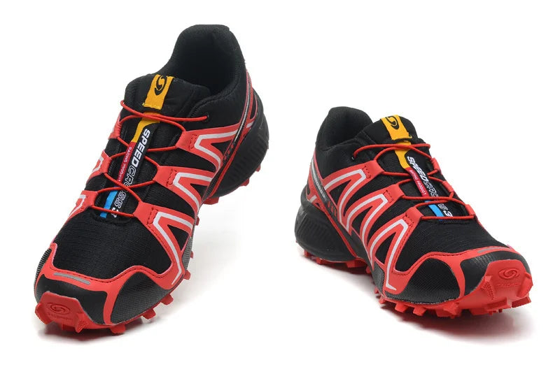 Salomon Speed Cross 3 Red and Blue Outdoor Hiking Non-slip Running Shoes man 40-46