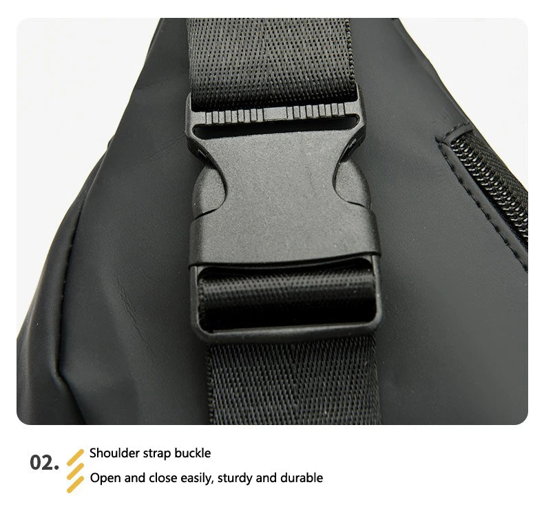 Fashion Men's Waist Bag Outdoor Sports Crossbody Bag Chest Packs For Ferrari F430 Stradale 458 488 599 612 F8 FF Charles Leclerc