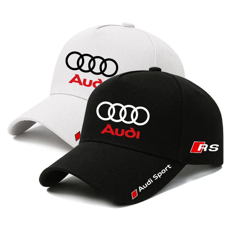 High Quality Baseball Caps For Audi RS3 RS6 RS7 A1 A3 A4 A5 A6 A7 Q5 Q7 S4 S5 S6 S7 S8 S line RS Golf Sports Hat For Men & Women