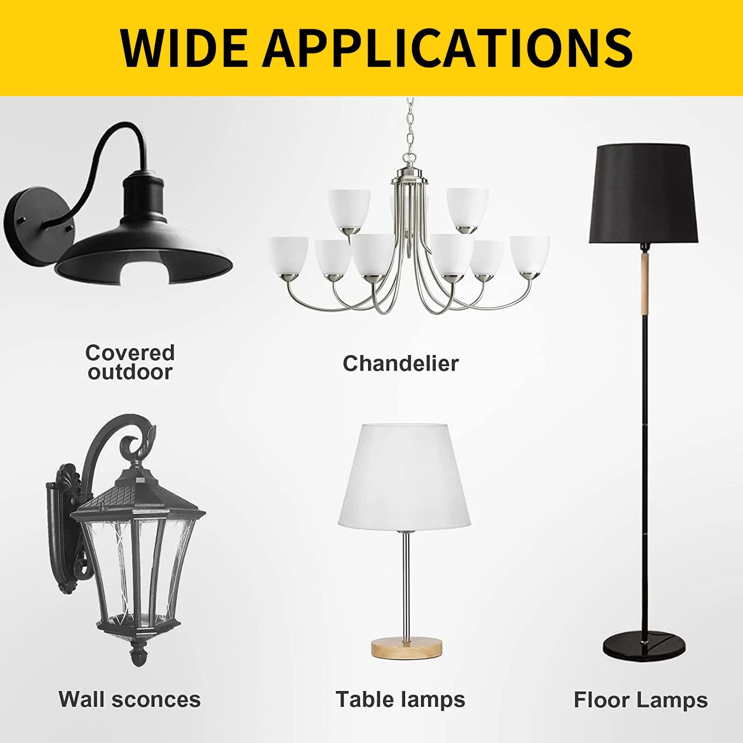 6pcs E26 E12 LED Bulb 20W 18W 15W 12W 9W 6W 3W Lampada LED Light AC 110V Bombilla Lighting Cold/Warm White Lamp For Home