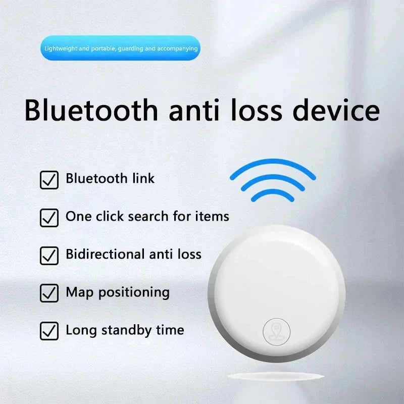 Lenovo New Bluetooth Smart GPS Tracker Anti-Lost Reminder Device Elderly Kid Bags Finder Air Tag Apple Android Tracking Locator