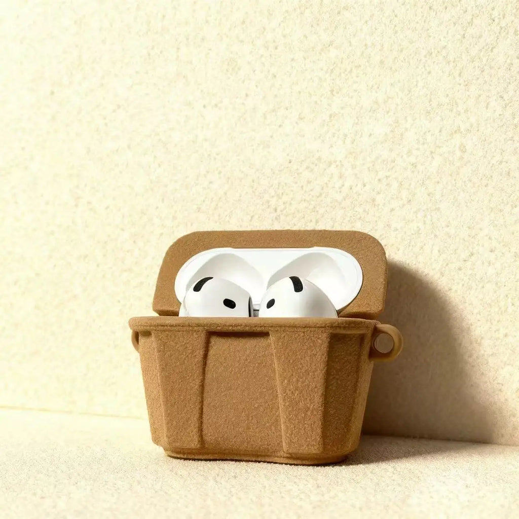 For AirPods Pro3 4 3 2 1 Pro Pro2 Earphone Case 3D Creative Egg Tray Silicone Cartoon Headphone Box With Pendant Cover