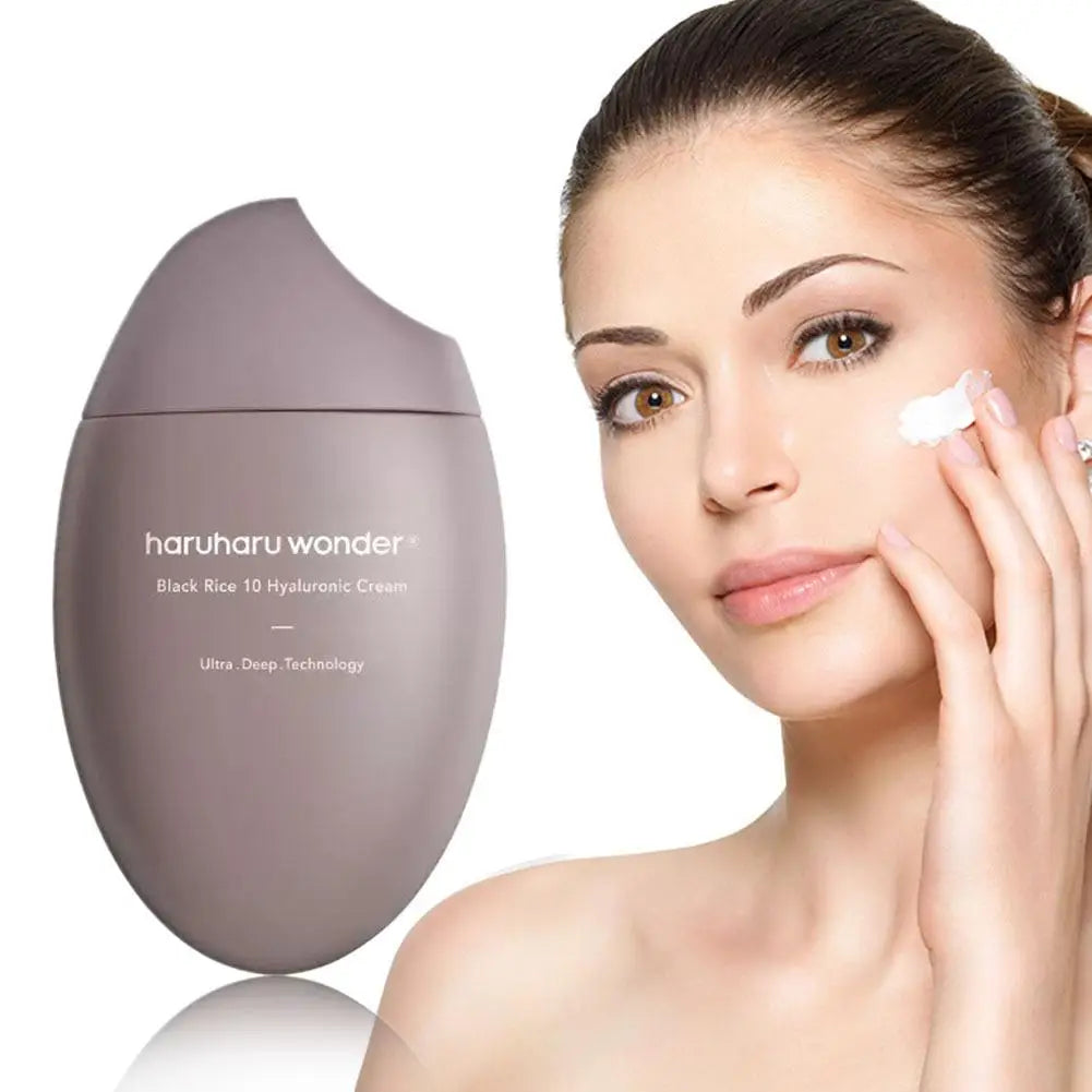 Haruharu Wonder Black Rice 10 Hyaluronic Cream 50ml Original Korean Deep Moisture Nourishing For Sensitive Skin Brand Face Care