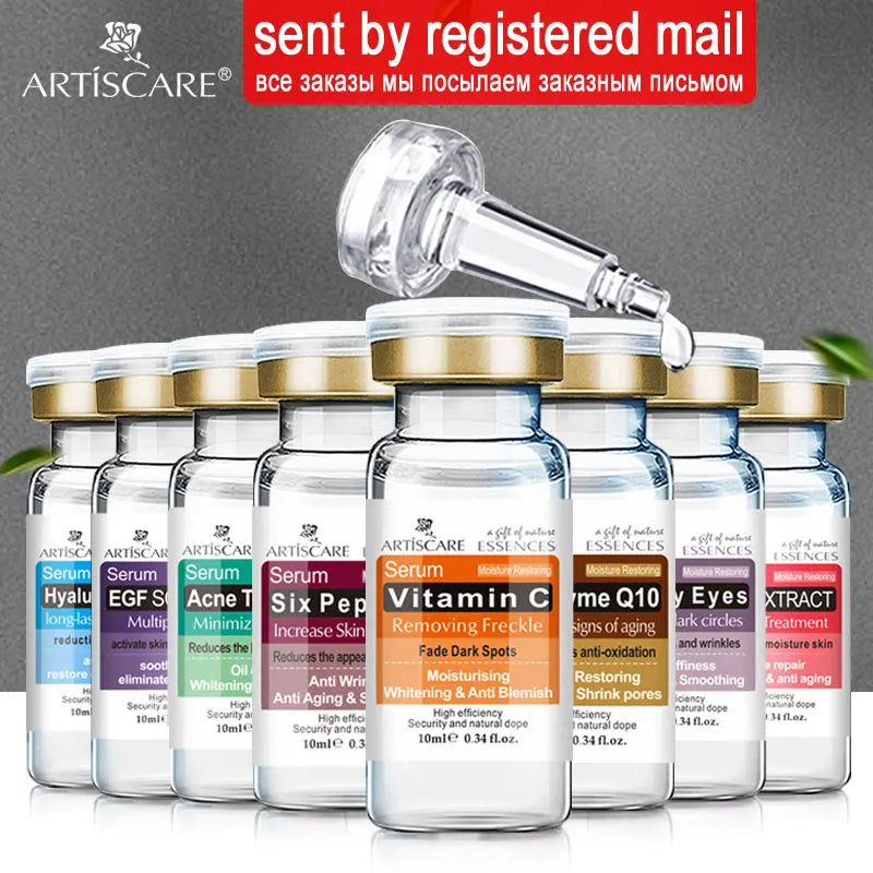 ARTISCARE Face Serum Super Luxruy 8PCS/Set Facial Essence Moisturizing Skin Care