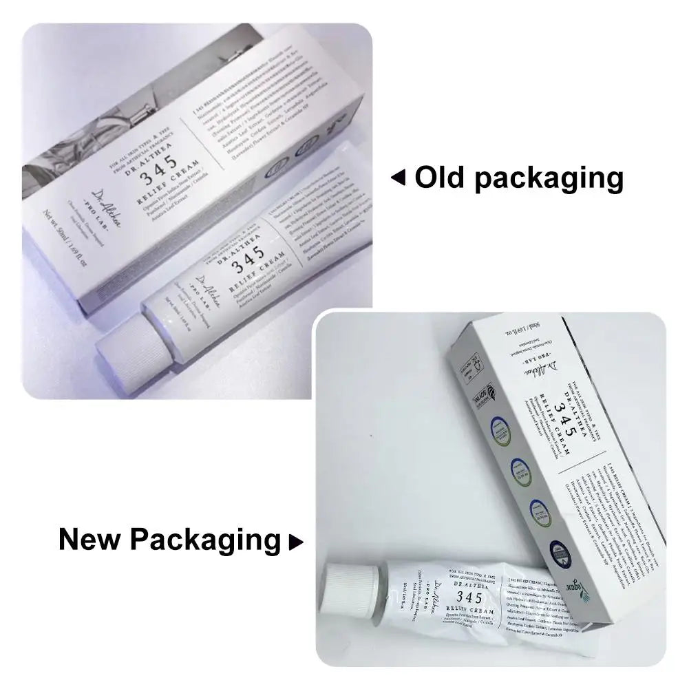 Dr Althea 345 Relief Cream Antioxidant Soothing Moisturizing Repair Skin Barrier Reduce Redness Brightening Korean Skin Care