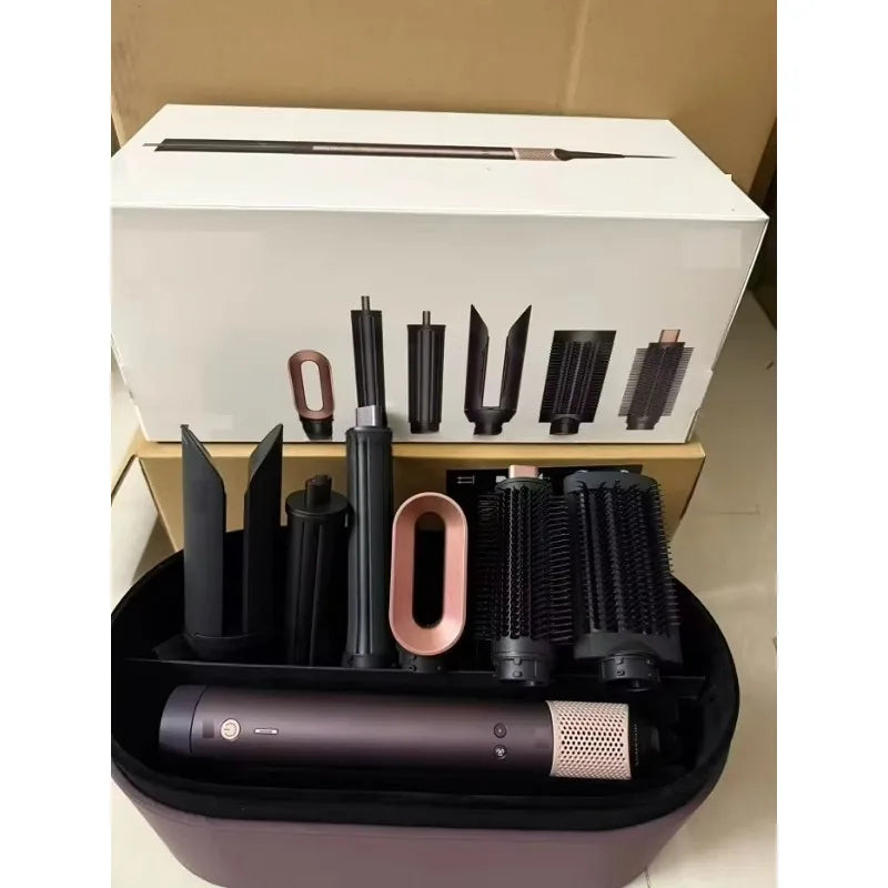 2025 hs09 Professional Multi Styler Travel Hair Dryer Hot Air Brush Hair Straightene Curling Wand-All-in-One HairStylerhairdryer