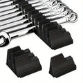 20-Pocket Magnetic Hex-Shaped Modular Toolbox Holder Storage Organizer for Spanners, Durable Plastic Construction