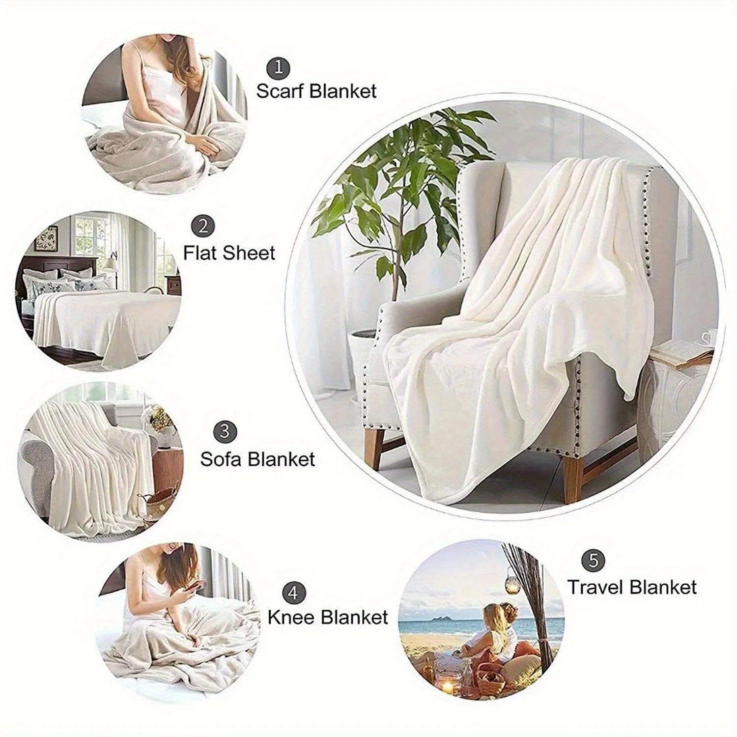 Custom Photo Blanket Personalized Valentine's Day Couple Photo Flannel Blanket Soft Warm for All Seasons Perfect for Bed Sofa