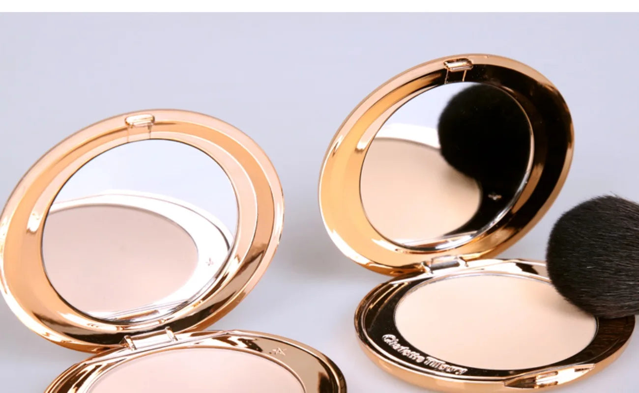 Charlotte Tilbury Airbrush Flawless Finish Refillable Blurring Setting Powder Lip Gloss Flawless Blurring Matte Blush CT Makeup