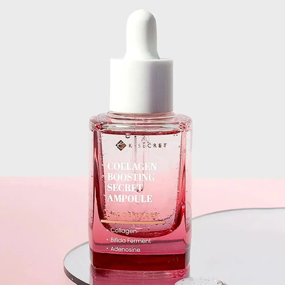 K-SECRET Collagen Facial Mask Essence Shrink Pores Moisturizing Nourishing Firming Line Smoothing Skin Care Product