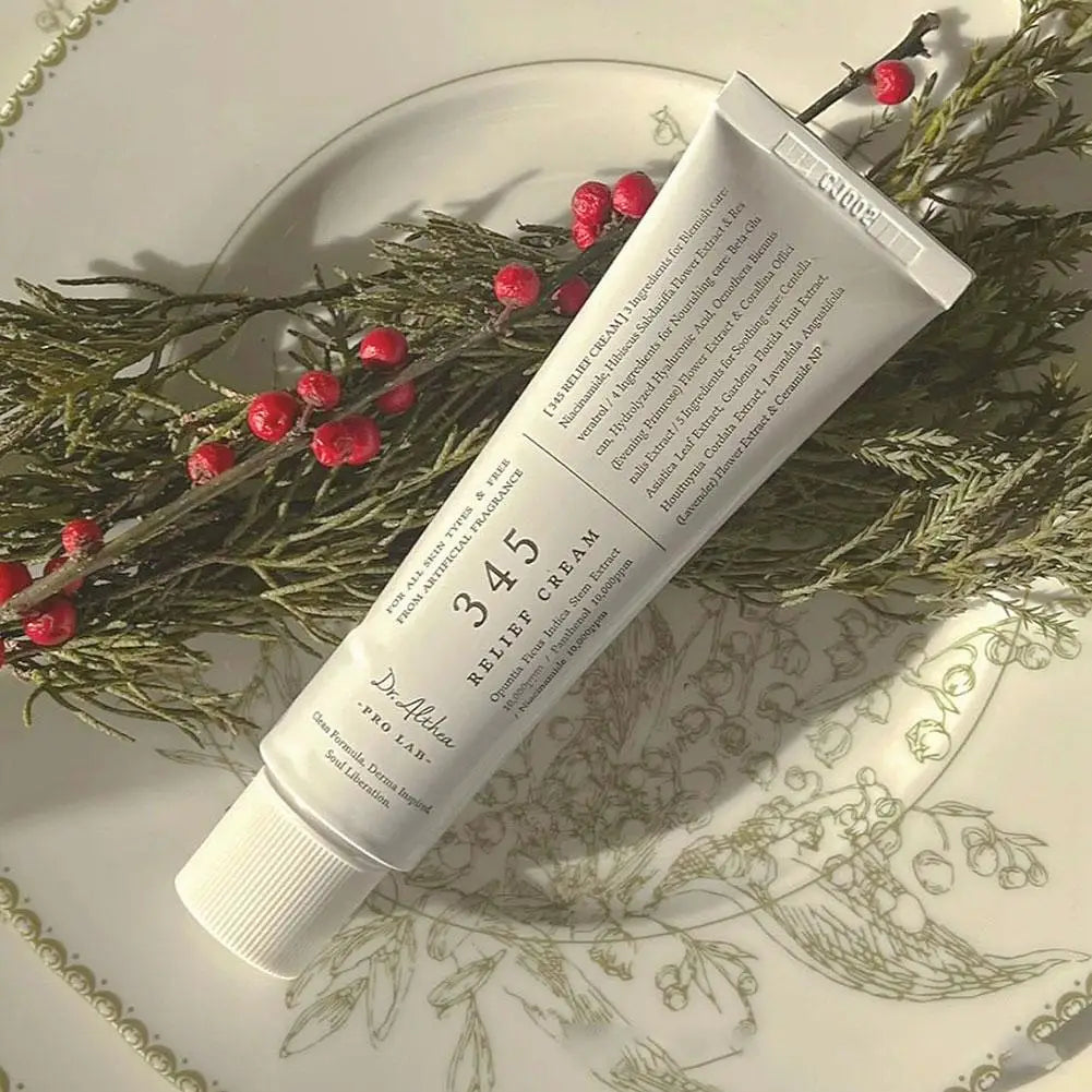 Dr Althea 345 Relief Cream Antioxidant Soothing Moisturizing Repair Skin Barrier Reduce Redness Brightening Korean Skin Care