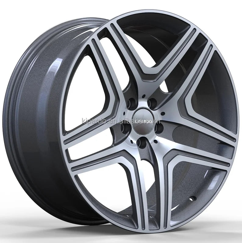 High Quality 20 Inch Passenger Car Aluminum Alloy Wheels Rims Cheap Price Five Spoke Design New Condition PCD 5x112 5x120