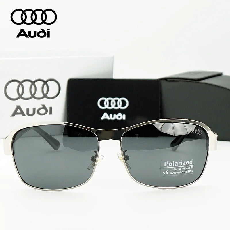 AUDI Luxury Sunglasses High End for Men Women Polarized UV400 Driving Glasses Classic Style Premium Quality Fashion Design 54