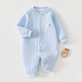 AYNIGIELL High Quality Thickened Warm Jumpsuit for Newborn Boys in Autumn and Winter 0-18 Months Baby Girl Cartoon Dog Pajamas