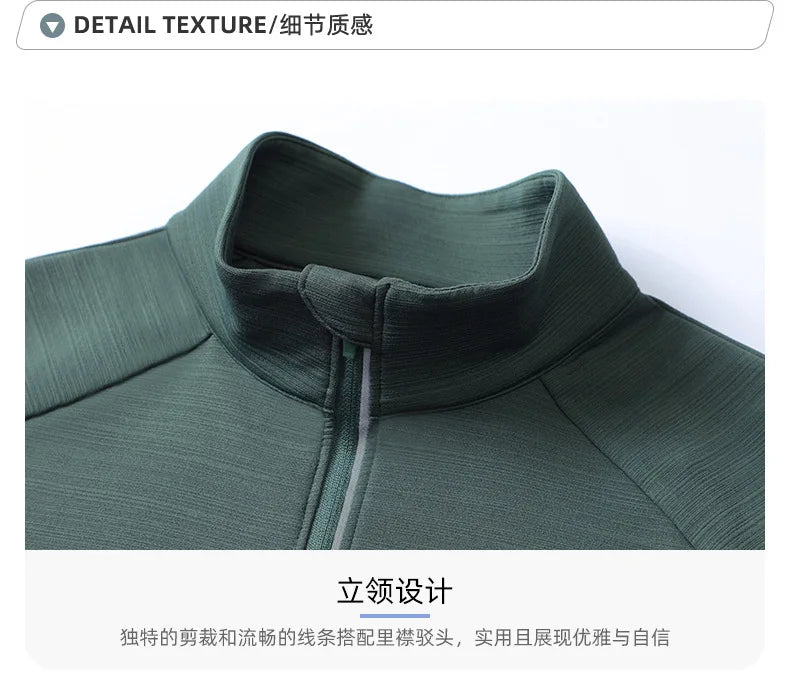 Men's Women's Marathon Running Training Jackets Thumb Holes Watch hole Stand collar Fitness Winter Jogging Training Zipper Coat