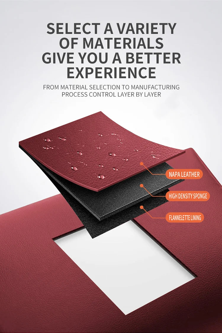 Toyota car tissue box holder flip-top design hanging car seat back tissue box PU leather high quality