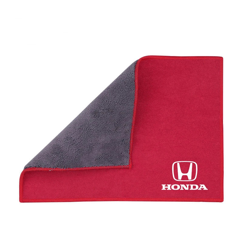 Microfiber Towel Car Cleaning Care Accessories For Honda Civic Fit Jazz Accord Pilot CRV Odyssey Passport City Shuttle HRV Vezel