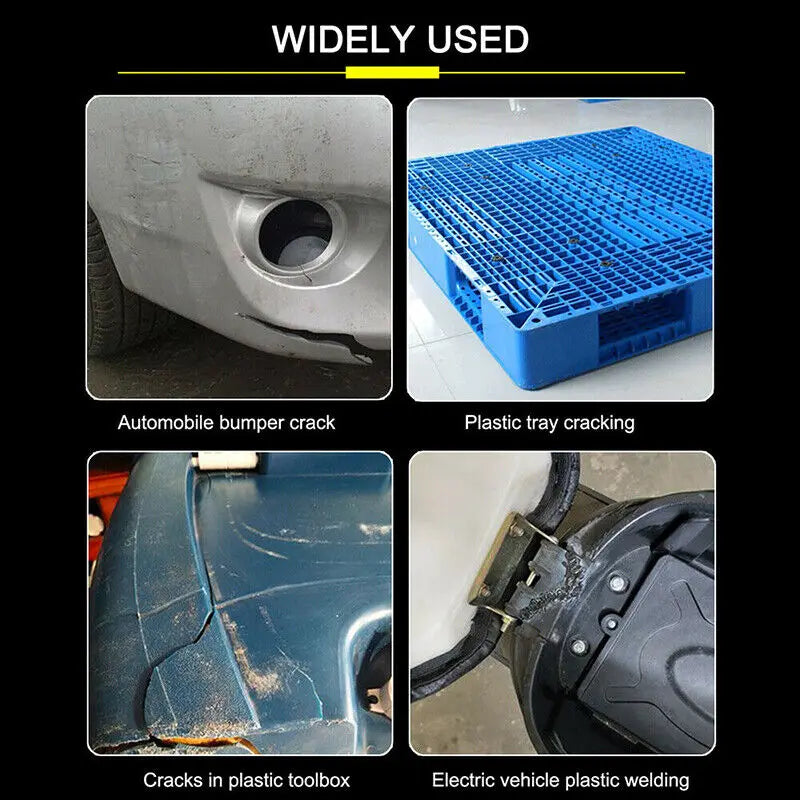 70W Plastic Welding Machine Plastic Welder Gun Car Bumper Repair Kit with 200/600/1000 Pcs Hot Staples Car Tools Kit