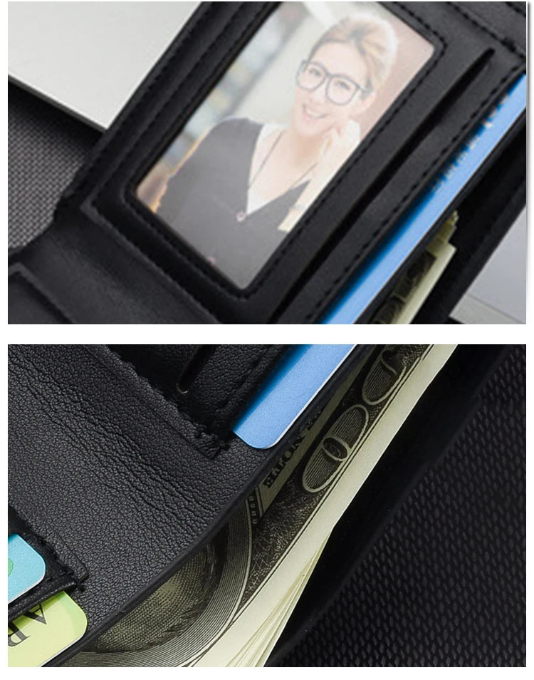 1pcs Car Logo Wallet Men Leather Driver Licence Holder Key Card Bag For Mustang Ford Fiesta Kuga Edge Mondeo ST Fusion Explorer